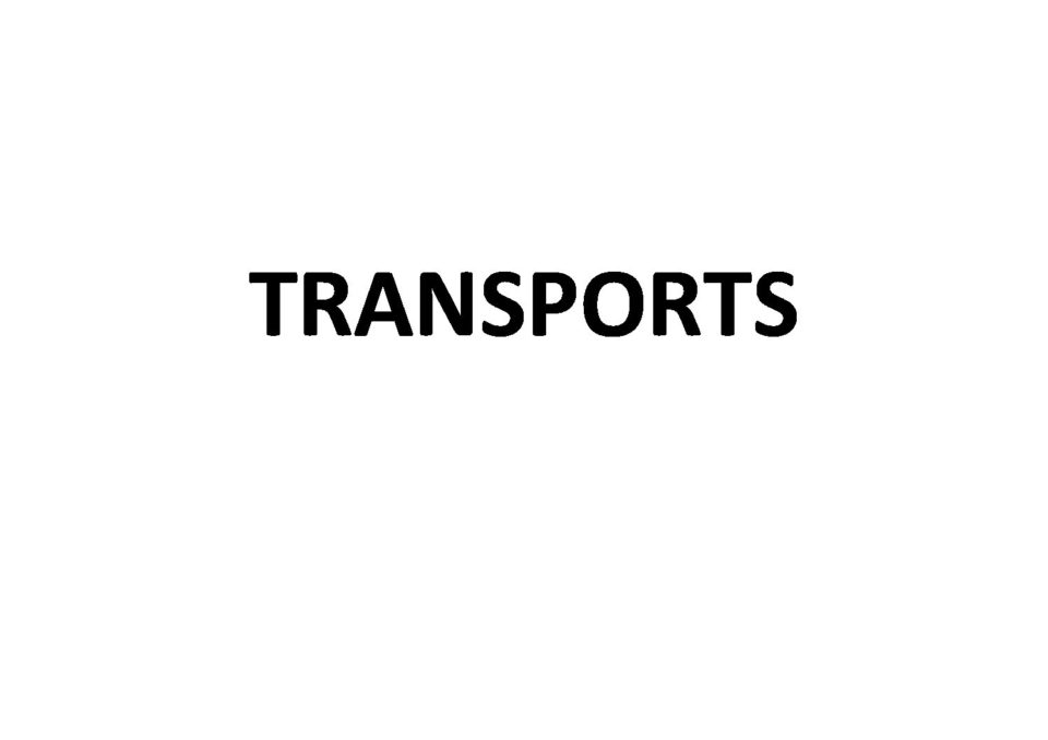 TRANSPORTS